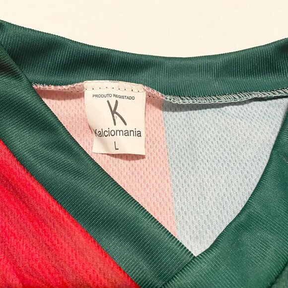 Kalciomania All Over Print Portuguese Portugal Cristiano Ronaldo Soccer Jersey - Picture 3 of 16